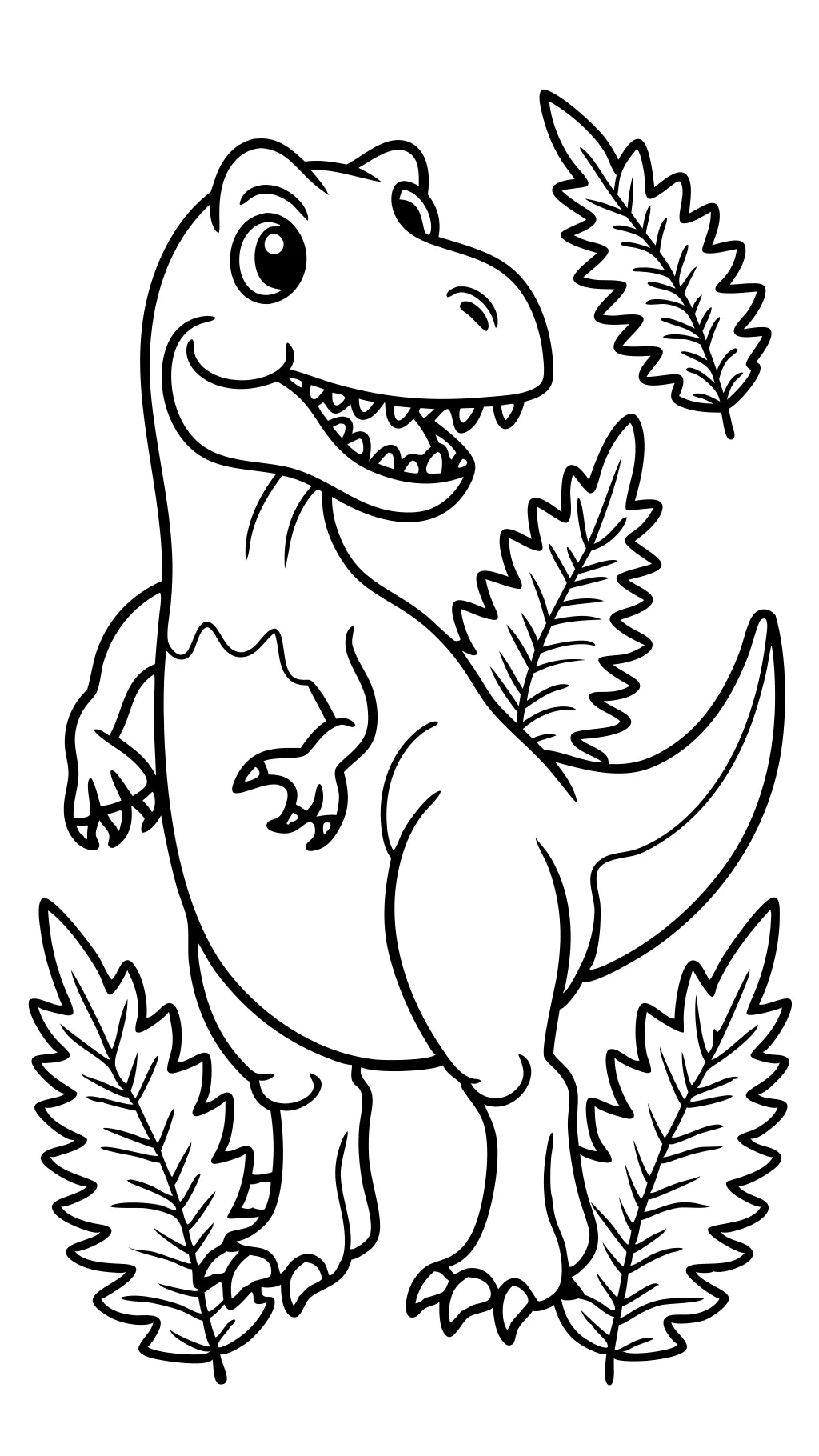 dinosaur t rex coloring pages